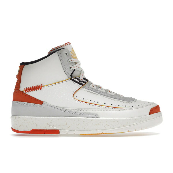 Jordan ジョーダン メンズ スニーカー 【Jordan 2 Retro SP Maison Chateau Rouge】 サイズ US_12(30.0cm) Sail/Citron Pulse-Orange-Cinnamon|asty
