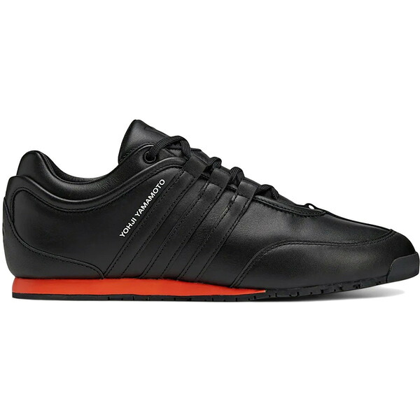 adidas アディダス メンズ スニーカー  【adidas Y-3 Boxing Black Orange】  大いさ US_10(28.0珊) Black/Black/Orange メンズ靴-スニーカー-靴