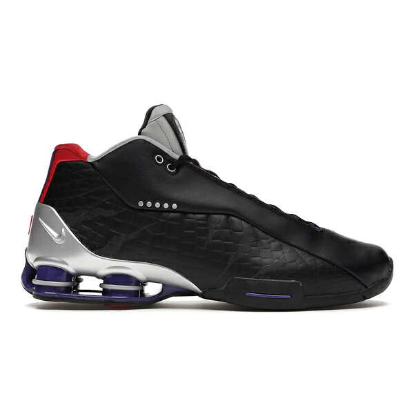 Nike ナイキ メンズ スニーカー  【Nike Shox BB4 Raptors】  大きさ US_8.5(26.5糎) Black/Court Purple-University Red