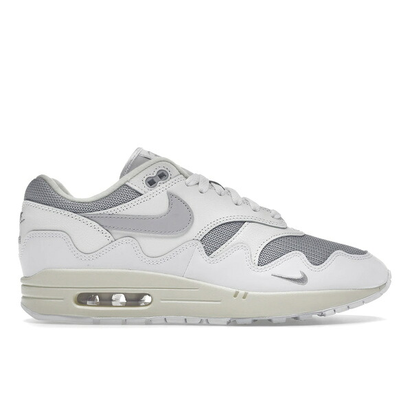 Nike ナイキ メンズ スニーカー  【Nike Air Max 1 Patta Waves White】  大きさ US_6.5(24.5糎) White/Grey