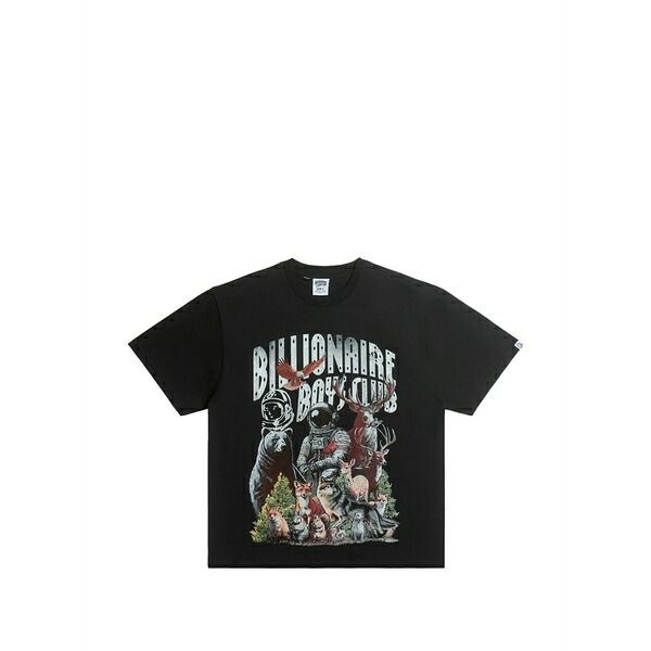 ビリオネアボーイズクラブ メンズ プルオーバー トップス Smokey short-sleeve t-shirt Black