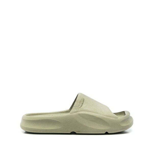 ヘロン プレストン メンズ サンダル シューズ Eco moulded slides Green|asty