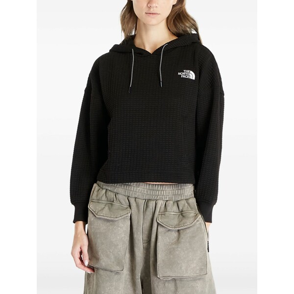 北の方人間の顔 レディース パーカー・スウェットシャツ アウター Mhysa hoodie Black