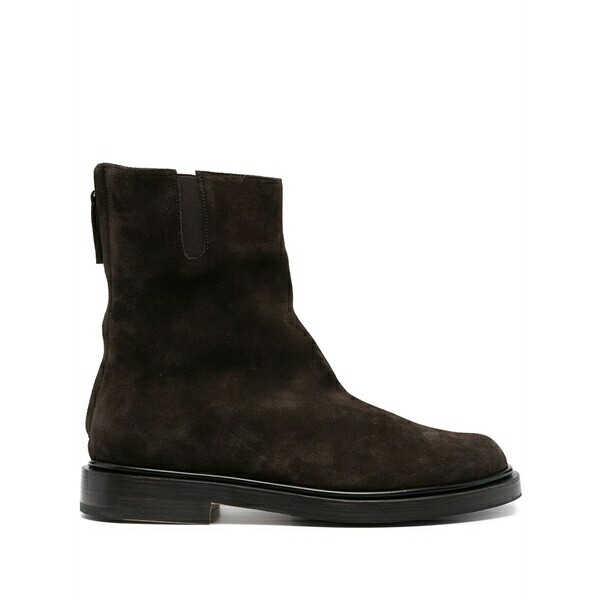 プレミアータ メンズ ブーツ シューズ Suede ankle boots Brown