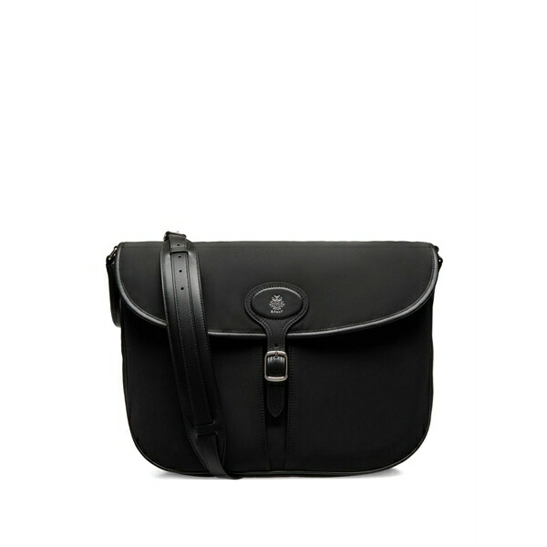 バリー メンズ ショルダーバッグ 御徒面子 B-light cross body bag Black