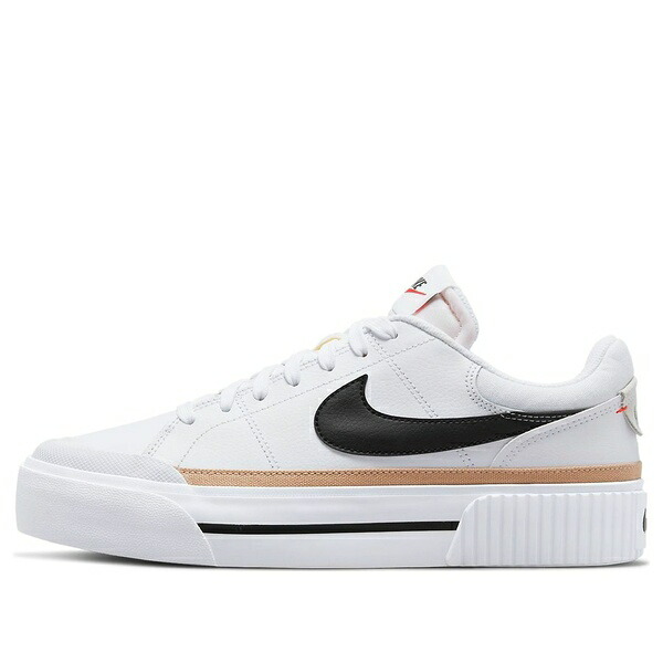 Nike ナイキ レディース スニーカー 【(WMNS) Nike Court Legacy Lift 'White Hemp' DM7590-100】 サイズ US_5(22.0cm)｜asty