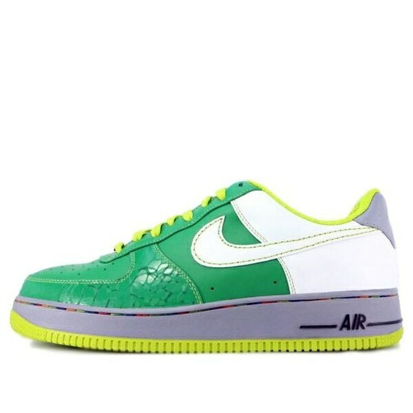 Nike ナイキ メンズ スニーカー 【Nike Air Force 1 Low 07 Premium 'Classic Green White Radiant Green Stealth' 315180-311】 サイズ US_8.5(26.5cm)｜asty