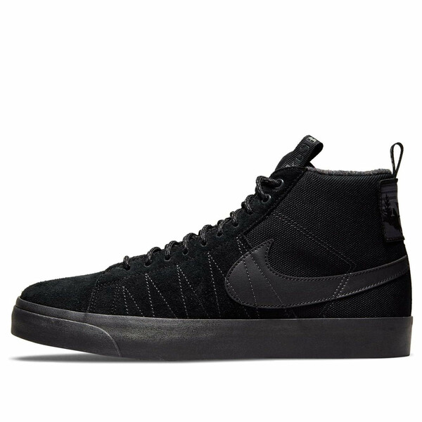 Nike ナイキ メンズ スニーカー  【Nike Blazer Mid Premium SB \u0027Acclimate Pack - Triple Black\u0027 DC8903-002】  大きさ US_7(25.0糎)