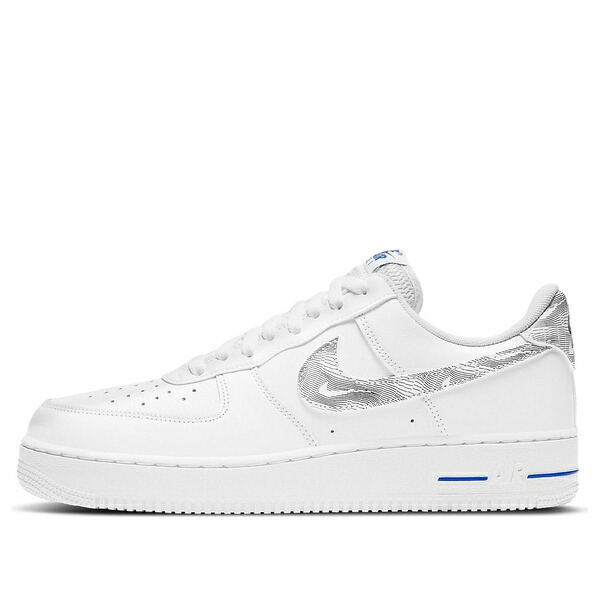Nike ナイキ メンズ スニーカー  【Nike Air Force 1 Low \u0027Topography Pack - White Racer Blue\u0027 DH3941-101】  大きさ US_7(25.0糎)