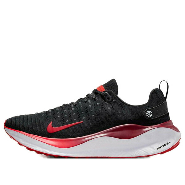Nike ナイキ メンズ スニーカー 【Nike ReactX Infinity Run 4 Extra Wide 'Black Team Red Fire Red' FN0881-007】 サイズ US_10(28.0cm)｜asty