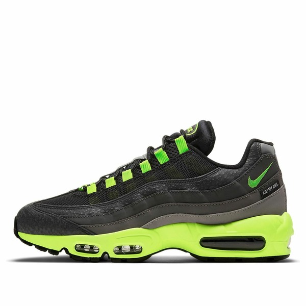 Nike ナイキ メンズ スニーカー 【Nike Air Max 95 'Kiss My Airs - Black Volt' DJ4627-001】 サイズ US_8(26.0cm)|asty