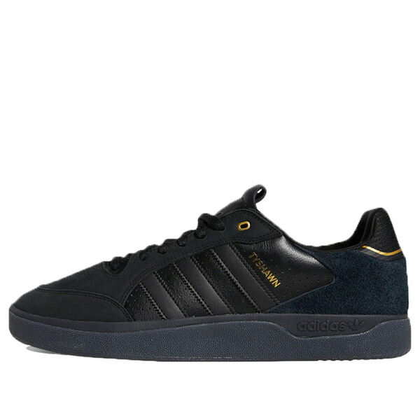 adidas アディダス メンズ スニーカー  【adidas Tyshawn Low Shoes \u0027Black Metallic\u0027 GY6957】  大きさ US_5.5(23.5糎)