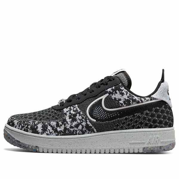 Nike ナイキ メンズ スニーカー  【Nike Air Force 1 Crater Flyknit Next Nature \u0027Black White\u0027 DM0590-001】  大きさ US_10.5(28.5糎)