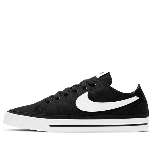 Nike ナイキ メンズ スニーカー  【Nike Court Legacy Canvas \u0027Black White\u0027 CW6539-002】  大きさ US_6(24.0糎)