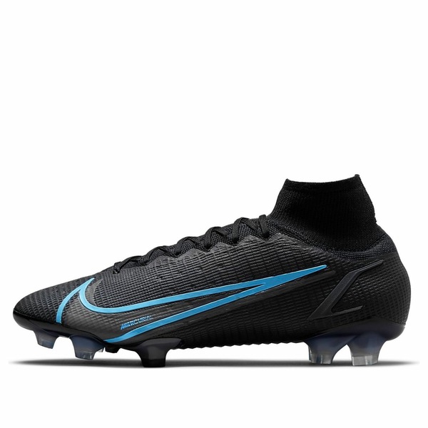 Nike ナイキ メンズ スニーカー  【Nike Mercurial Superfly 8 Elite FG \u0027Black Photo Blue\u0027 CV0958-004】  大きさ US_6(24.0糎)