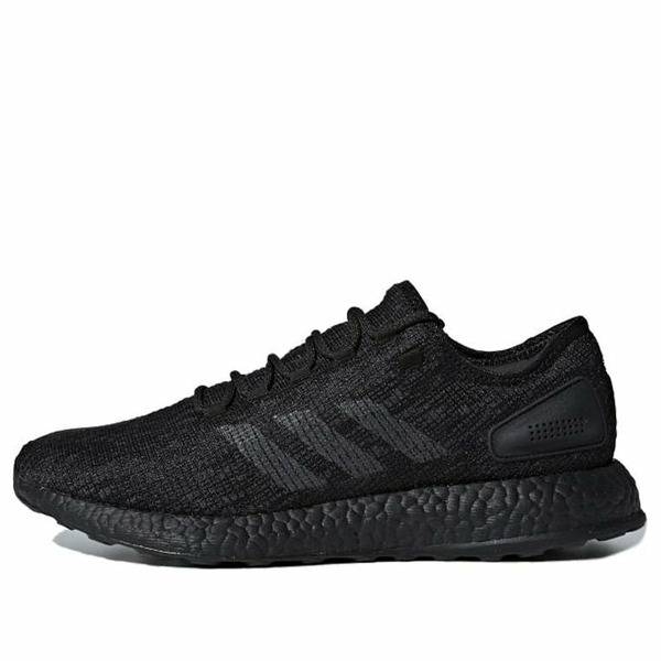 adidas アディダス メンズ スニーカー 【adidas PureBoost 'Triple Black' CM8304】 サイズ US_6.5(24.5cm)｜asty