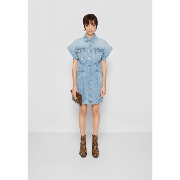 つやあり ドンダップ レディース ワンピース トップス Denim dress