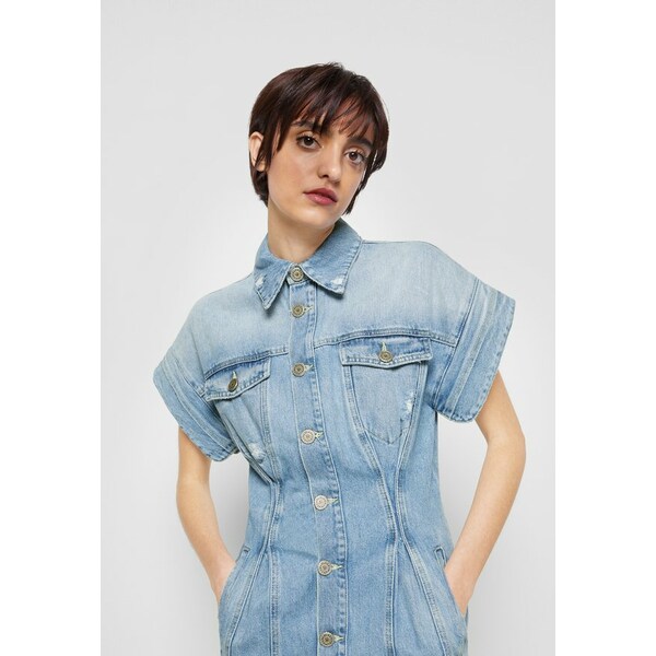 つやあり ドンダップ レディース ワンピース トップス Denim dress