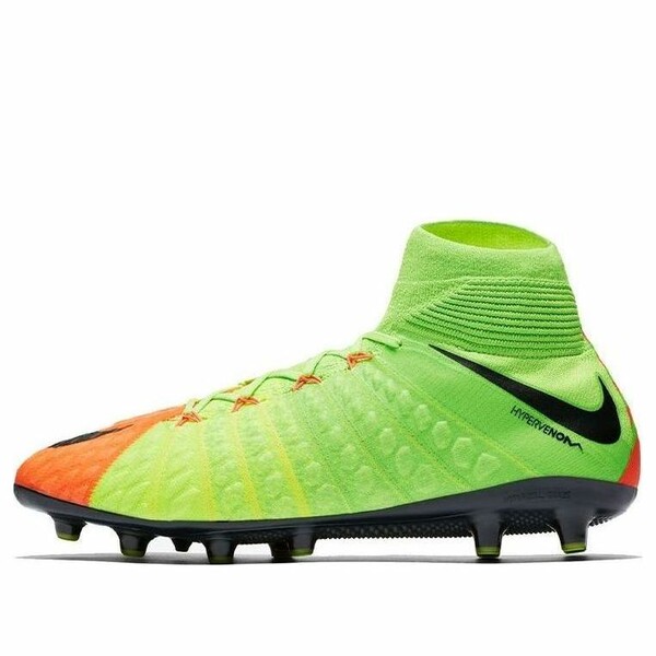 Nike ナイキ メンズ スニーカー  【Nike Hypervenom Phantom 3 DF AG Pro Electric Green Hyper Orange 852550-308】  サイズ US_9.5(27.5cm)