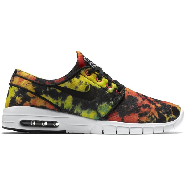 Nike ナイキ メンズ スニーカー  【Nike SB Stefan Janoski Max Tie Dye】  大いさ US_12(30.0珊) Tour Yellow/Black-Green Pulse メンズ靴-スニーカー-靴