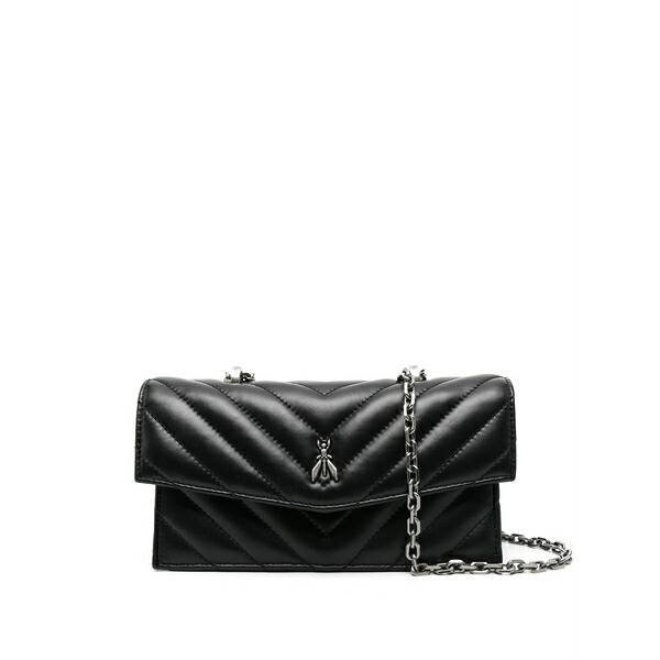 パトリツィア ペペ レディース ショルダーバッグ バッグ Fly shoulder bag Black