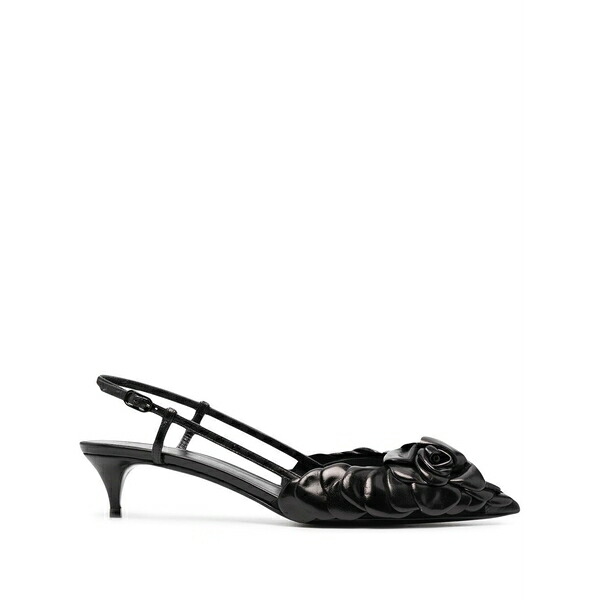 ヴァレンティノ ガラヴァーニ レディース パンプス シューズ Appliqu茫漏-detail pointed-toe pumps Black