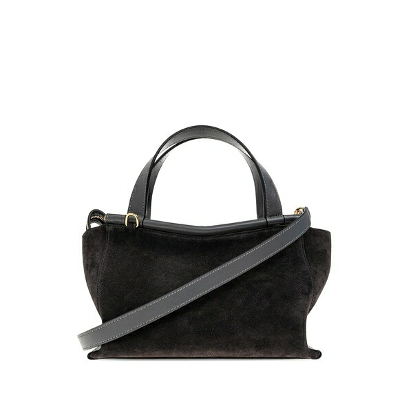 ワンドラー レディース トートバッグ バッグ Ida top-handle tote bag Black|asty