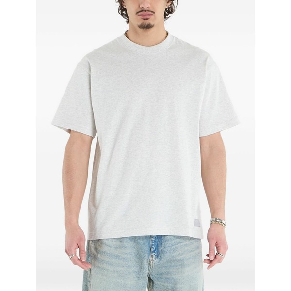 バンズ メンズ Tシャツ トップス Loose-fit t-shirt Grey|asty