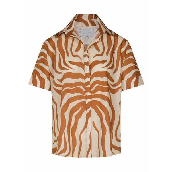 ジョハンナ・オーティズ レディース シャツ トップス Salty promises zebra shirt Neutrals｜asty 117,900円