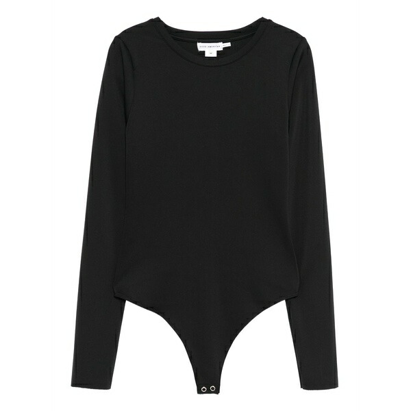 グッドアメリカン レディース Tシャツ トップス Scuba bodysuit Black|asty