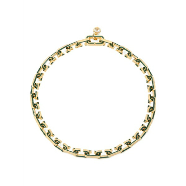 カサブランカ メンズ 首飾り・チョー鉄道車両 佩び物 Enamelled chain necklace -