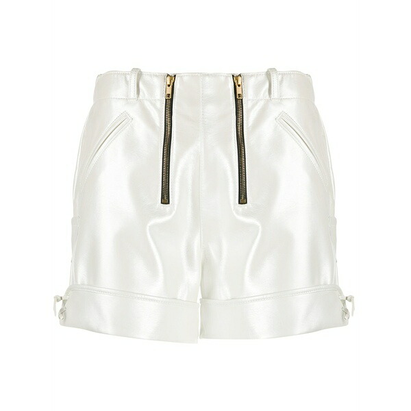 フィロソフィーデロレンゾセラフィーニ レディース カジュアルパンツ ボトムス Double-zip shorts White|asty