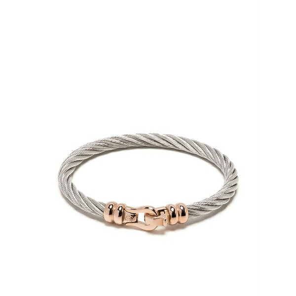 シャリオール レディース ブレスレット・バングル・アンクレット アクセサリー Ibiza cable bangle Silver｜asty