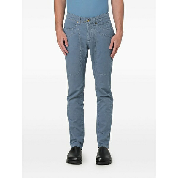 ジェッカーソン メンズ 心地よいズボン下 ボトムス John five-pocket trousers Blue