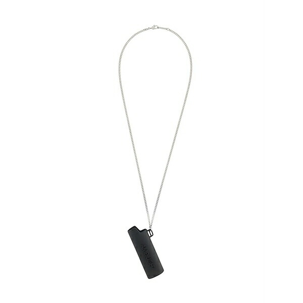 アンブッシュ メンズ 首飾り・チョー鉄道車両 佩び物 Logo lighter case necklace Black