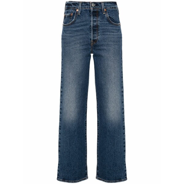 リーバイス レディース デニムパンツ ボトムス Ribcage straight jeans Blue|asty