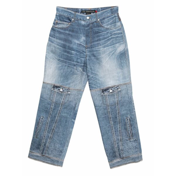 アンダーソン ベル メンズ デニムパンツ ボトムス Custom-like printed denim Blue｜asty