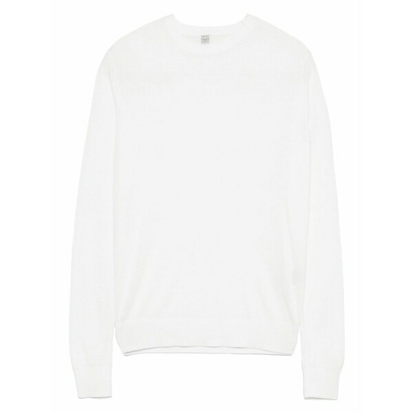 トーテム レディース Tシャツ トップス Crew-neck top White|asty