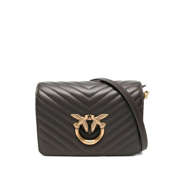 ピンコ レディース ショルダーバッグ 御徒面子 Love click bag Brown バッグ・小物・ブランド雑貨-バッグ