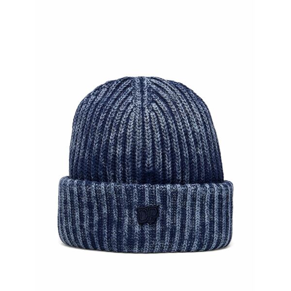 デイリー・ペーパー メンズ 帽子 アクセサリー Ribbed beanie hat Blue｜asty