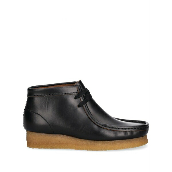 クラークス レディース ブーツ シューズ Wallabee boots Black｜asty