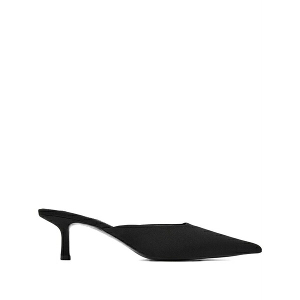 センソー レディース サンダル シューズ 65mm pointed-toe heeled mules Black｜asty