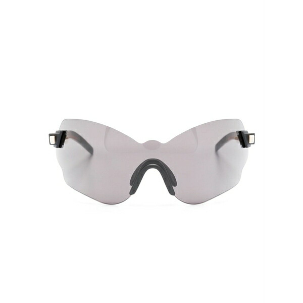 クボラウム メンズ サングラス・アイウェア 付属物 E51 mask-frame sunglasses Brown 眼鏡・サングラス-サングラス-バッグ・小物・ブランド雑貨