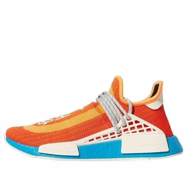 adidas アディダス メンズ スニーカー 【adidas x Pharrell NMD Hu 'Extra Eye - Bold Orange' H67401】 サイズ US_9(27.0cm)|asty