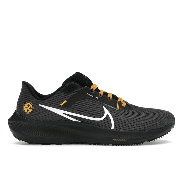 Nike ナイキ メンズ スニーカー 【Nike Pegasus 40 Pittsburgh Steelers】 サイズ US_11.5(29.5cm) Anthracite/Black/University Gold/White｜asty 63,690円