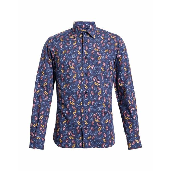 【送料無料】 アビニョン メンズ シャツ トップス Shirts Blue