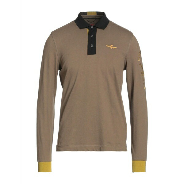 【貨物輸送無料】 アエロナウティカ ミリターレ メンズ プルオーバー トップス Polo shirts Green
