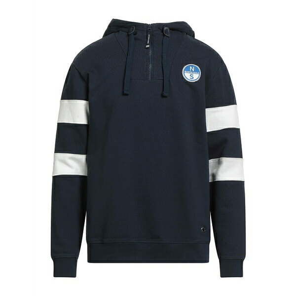 【貨物輸送無料】 北の方大売り出し メンズ パーカー・スウェットシャツ アウター Sweatshirts Blue