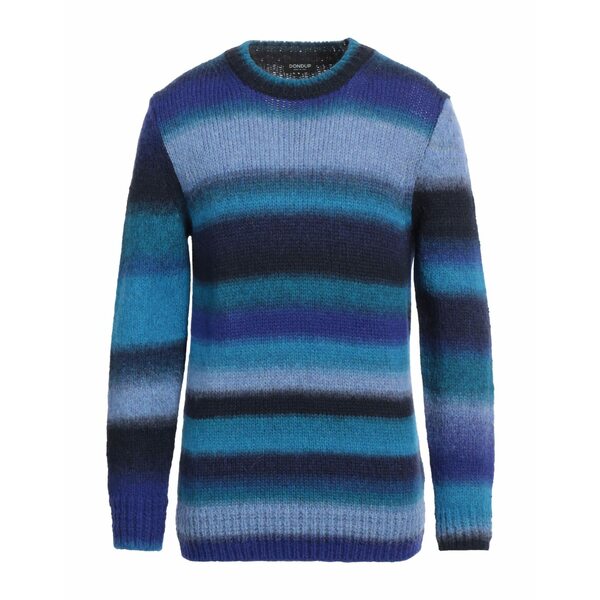 【貨物輸送無料】 ドンダップ メンズ 編み物\u0026プルオーバー アウター Sweaters Blue