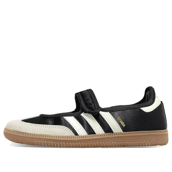 adidas アディダス レディース スニーカー 【(WMNS) adidas Samba Jane \'Black White Gold Metallic\' IH9207】 サイズ US_W_4.5｜asty